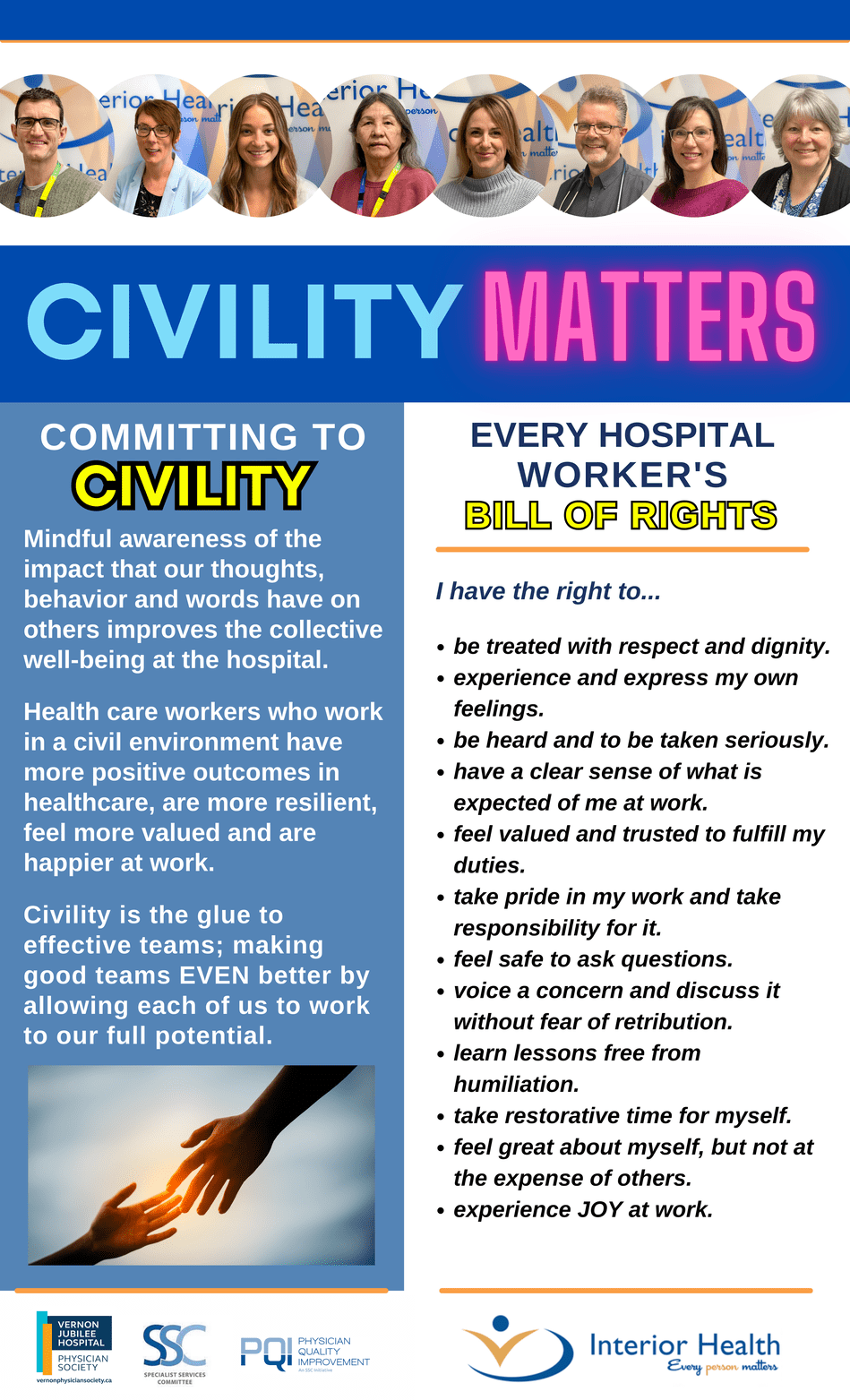 Civility Matters (large poster 8.5 x 14)