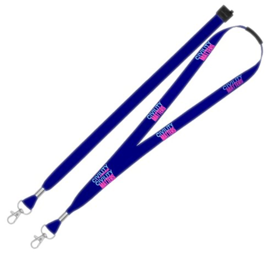 Civility Matters Breakaway Lanyard